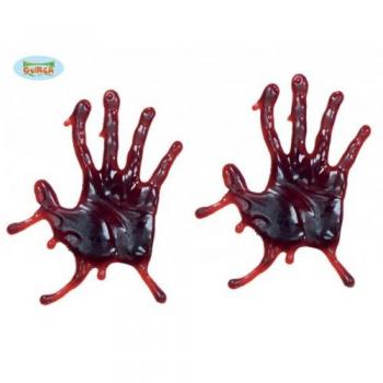 Set de manos sangrientas