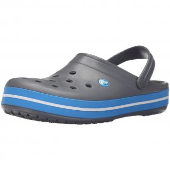 Crocband Unisex Clogs - Gray Size 11