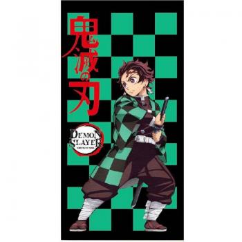 Toalla Tanjiro Kamado Demon Slayer Kimetsu no Yaiba de microfibra
