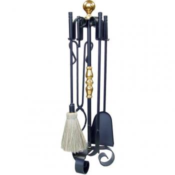 Imex El Zorro 10040-F - Pack de 4 piezas para chimenea
