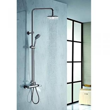 GRIFO BARRA DUCHA IMEX - SERIE PARIS, cromado