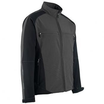 Chaqueta Softshell MASCOT Dresden XL, 100% Poliéster, Color Antracita/Negro
