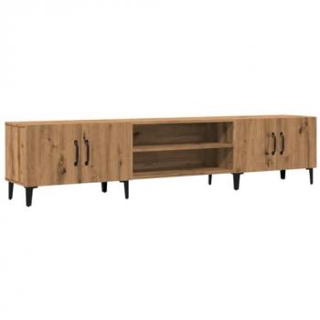 Mueble de TV madera de ingeniería roble artisian 180x31,5x40 cm