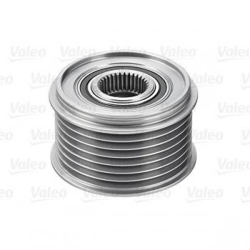 Polea libre del alternador VALEO 588133, tipo de producto: polea de alternador, características: compatible con generadores VALEO, diseño de rueda libre para reducir la carga en el motor y mejorar la eficiencia del sistema