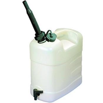 Pressol Combi-Kanister - Bidn de Agua con Grifo, Color Blanco