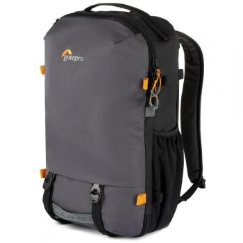 Lowepro Trekker Lite BP 250 - Mochila para Cámara Gris, con Inserto Extraíble, Sistema de Correas para Accesorios, Negro, Compatible con Cámara Sin Espejo Sony Alpha 7