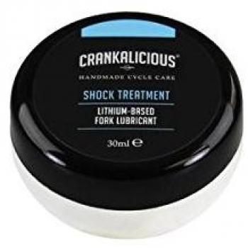 crankalicious ciclo Care – Tratamiento de shock horquilla grasa – grasa de litio para lubricación de piezas de bicicleta y bicicleta de montaña golpes – 30 ml