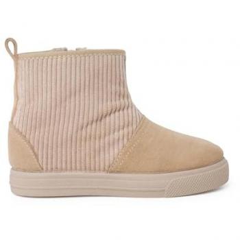 Botas de niña caña de pana Pisamonas, Talla 26, Color Beige