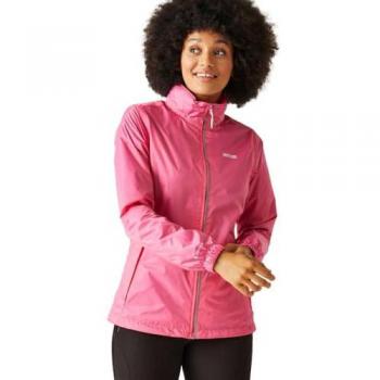 Regatta Women's Waterproof Packable Jacket Corinne IV in Flamingo Pink