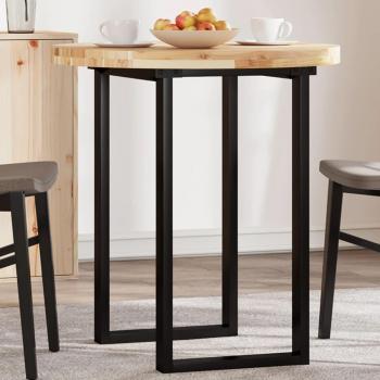 Tablero de mesa redondo madera maciza de acacia Ø70x4 cm vidaXL