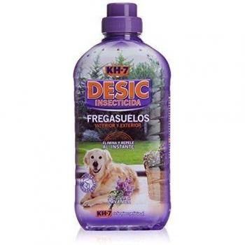 KH-7 Desic Insecticida Fregasuelos, Elimina y Protege tu hogar contra todo tipo de insectos rastreros, Con Aroma Lavanda - Paquete de 2 x 750ml