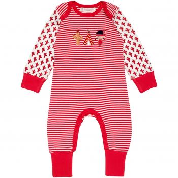 Sense Organics Wayan Baby Spieler Mit Schlupfkragen, Mono para Bebés, Mehrfarbig
