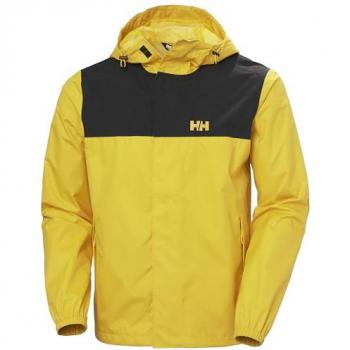 Chaqueta de lluvia Helly Hansen Vancouver con capucha amarilla oro - XL