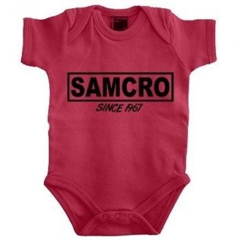 Touchlines Baby Body Samcro - Body, color coral, talla 3-6 meses