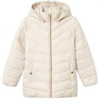 Chaqueta name it nkfmonay pb moonbeam - Chaquetón de niña, color moonbeam, diseño moderno, cierre frontal con cremallera, bolsillos laterales, material suave y cómodo, ideal para uso diario y ocasiones especiales
