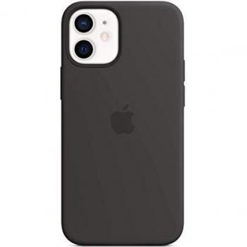 Apple iPhone 12 mini Silicone Case with MagSafe - Black