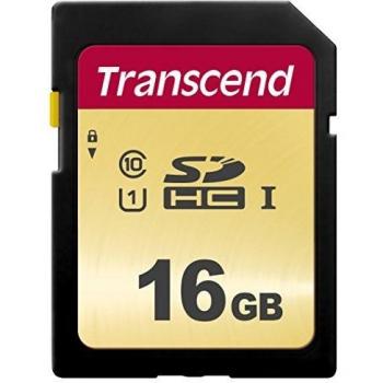 Transcend 16GB SDXC/SDHC 500S Memory Card