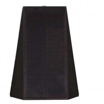 Aplique Solar LED Gsc Evolution Resistente 10-12 Horas de Autonomía 2x2W 6500K Negro