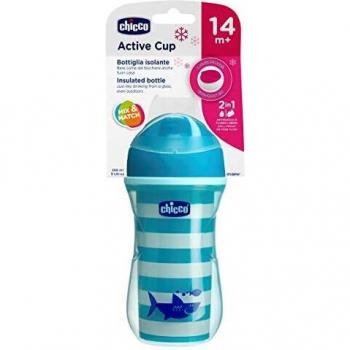 Chicco Active Cup Stars Cup Blue 14 m+ 266 ml
