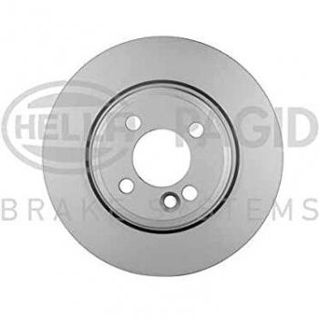 Disco de freno HELLA 8DD 355 120-611 recubierto, ventilado interiormente, diámetro 276mm, grosor 22mm, compatible con MINI