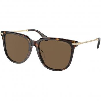 Swarovski SK6015D Women's Sunglasses, Asian Fit, Tortoiseshell, Size 55, Color 100273