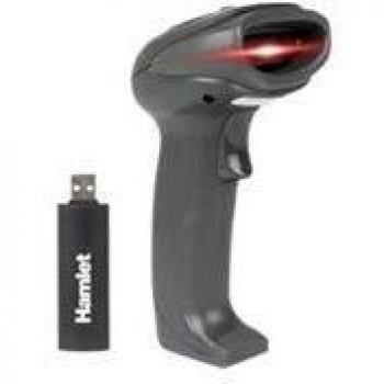 Lector de Códigos de Barras Láser 1D Inalámbrico Hamlet HBCS1D10W