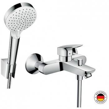 Teleducha Crometta con Mezclador de Ducha Logis - Hansgrohe