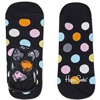 Happy Socks lunares grandes Interior Calcetines bd06-099 - Negro, 36-40