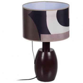 Lámpara de mesa Marrón Hierro 60 W 220-240 V 30 x 30 x 49 cm