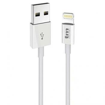 Cable USB a Lightning 2.4A PVC 1m