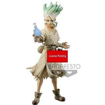 Banpresto Dr. Stone - Estatua de PVC Stone World Senku Ishigami