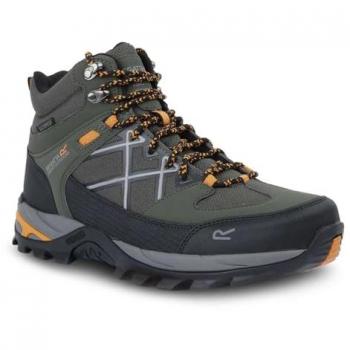 Regatta Samaris III Men's Waterproof Hiking Boots - Dark Khaki, Size UK 12