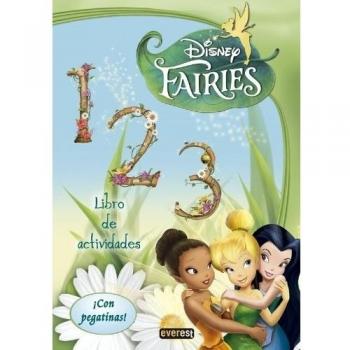 Fairies. 1, 2, 3. Libro de actividades: ¡Con pegatinas! - Walt disney company