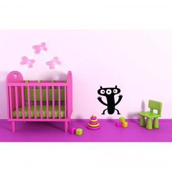La habitación de los niños/guardería Cute Little Monster vinilo adhesivo decorativo para pared