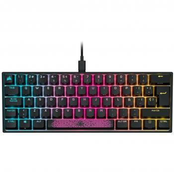 Corsair K65 RGB Mini Teclado Mecánico Gaming 60% CH-9194014-ES Black Cherry MX Speed