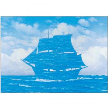 MAGRITTE - Le seducteur (Panel Decorativo 70x50 cm)