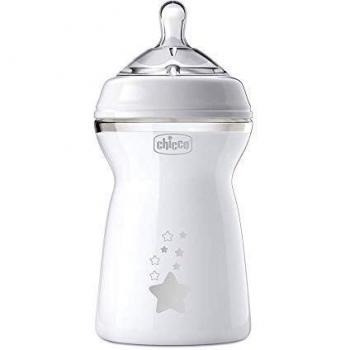 Biberon Silicona Chicco Stars 6M+ 330 Flujo Rapido