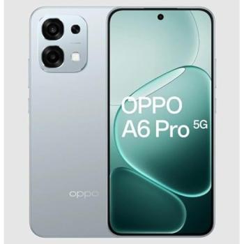 Smartphone OPPO A6 Pro 5G 8GB RAM 256GB Lunar Titanium 6.57 AMOLED 6500mAh Carga Rápida 80W
