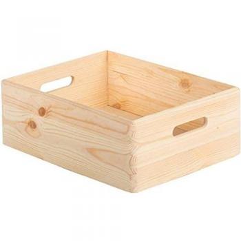 Astigarraga Kit Line CBS403014 Caja de Madera de Pino sin Tapa, 40 x 30 x 14 cm