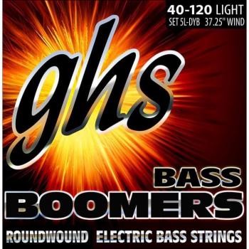 GHS Bass Boomers Light 5-String Bass Guitar Strings (40-120)