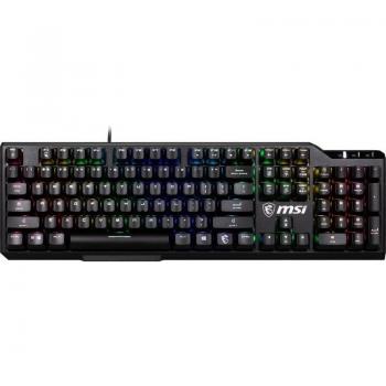 Teclado Mecánico Gaming MSI VIGOR GK41 RGB Kailh Red Negro