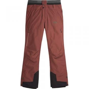 Pantalones de Esquí Hombre Picture Object PT Andorra S - Freeride, Impermeables y Transpirables, Color Marrón