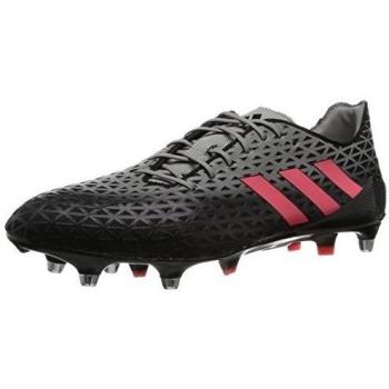 adidas Crazyquick Malice SG Zapatillas de rugby, Hombre, Negro, 42
