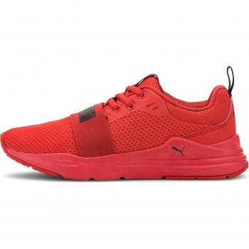 Puma Wired Run Jr Sneakers - High Risk Red / Puma Black for Children