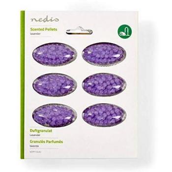 NEDIS Fragancia para Aspiradora Fragancia para Aspiradora | Lavanda | 6 Recargas | Púrpura Lavanda