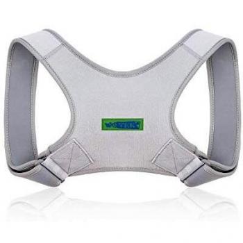 WOTEK Corrector Postura Espalda, Transpirable y Ajustable Corrector de Postura, Corrector de Postura Espalda Hombros para Hombre y Mujer, Espalda Recta, Aliviar Dolor y Mejorar