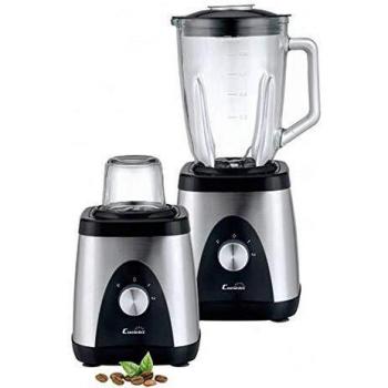 Batidora de Vaso Comelec BL7144, 1000W, Capacidad 1.5L, Acero Inoxidable y Jarra de Cristal