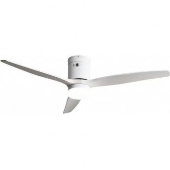 Ventilador de Techo DC Aguilon Blanco 18W 3 Aspas Blancas con Luz y Mando