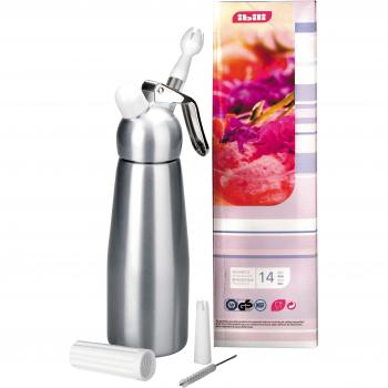 IBILI 750905 - Sifon De Nata Silver-Alu 0,50 Lt.