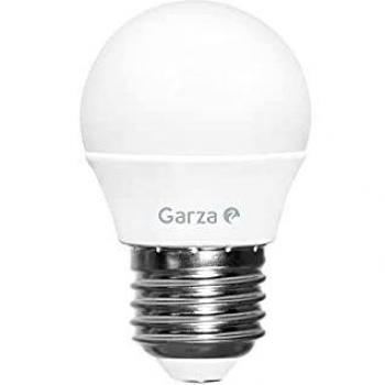 Garza ® - Bombilla Led Esférica, Luz neutra 4000K, Casquillo E27, 8W 810 lúmenes